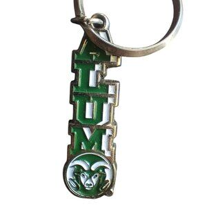 Colorado State University Alumni Keychain With Ram Logo